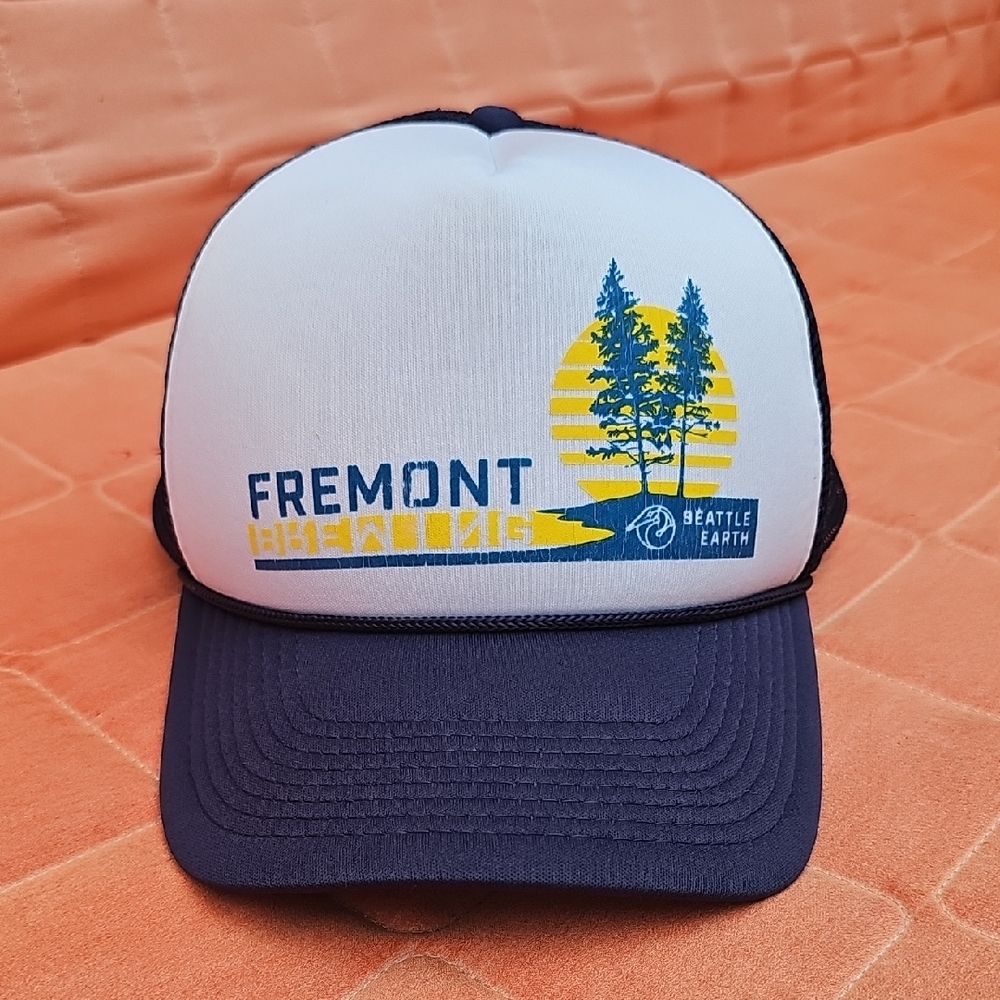 Fremont Brewing Blue and White Trucker Hat